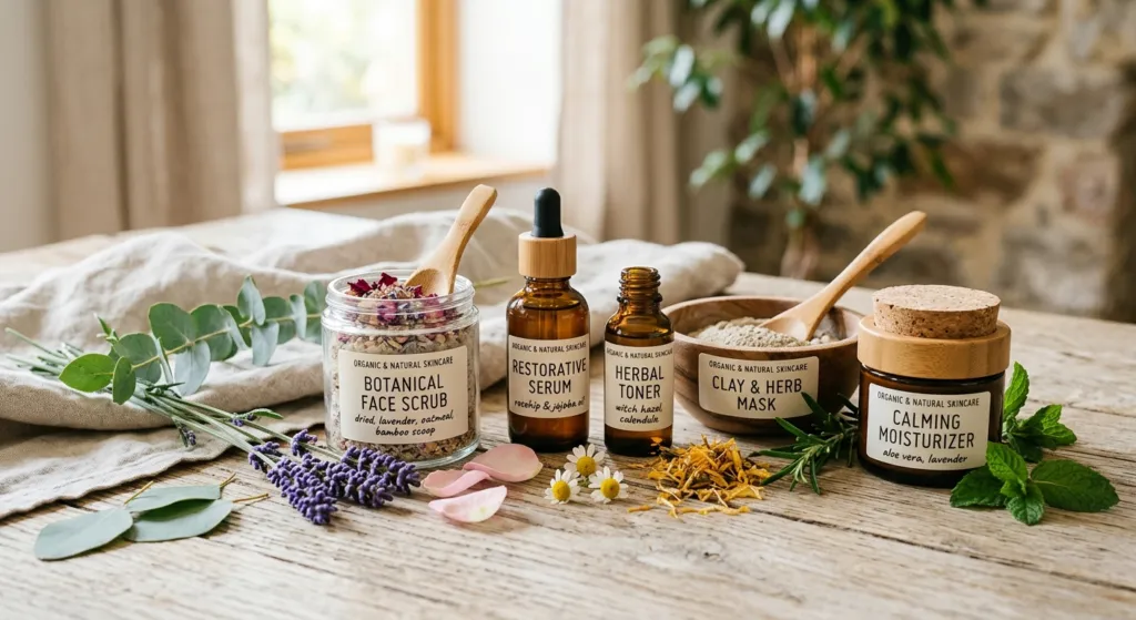 Naturlige hudpleje produkter der virker