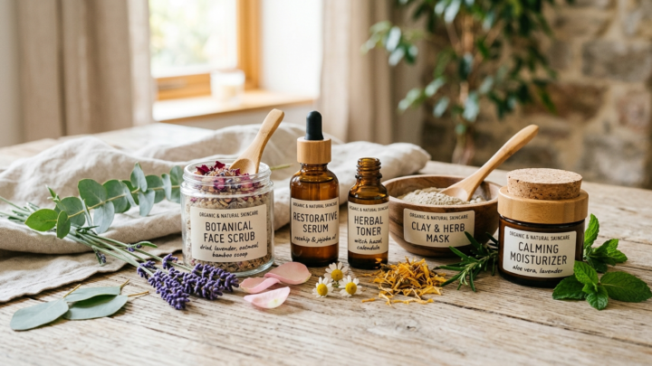 Naturlige hudpleje produkter der virker