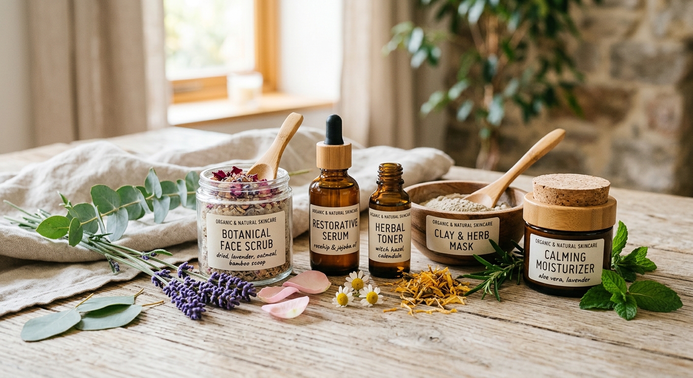 Naturlige hudpleje produkter der virker