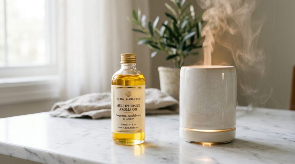 Sådan bruger du én aromaolie til hele hjemmet uden at fejldosere